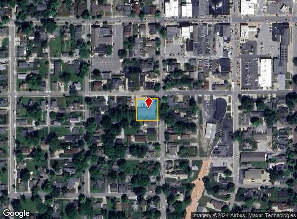  202 S Main St, Pendleton, IN Parcel Map