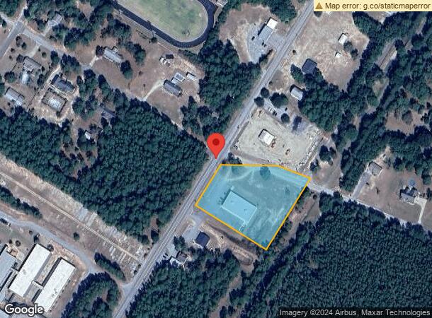  1027 Pine St, Pelion, SC Parcel Map