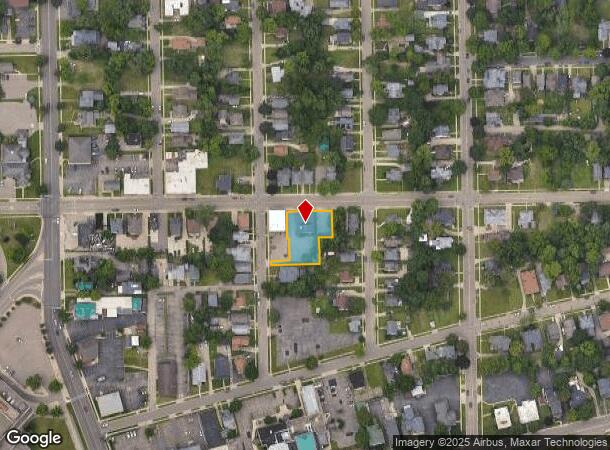 110 Calhoun St, Battle Creek, MI Parcel Map