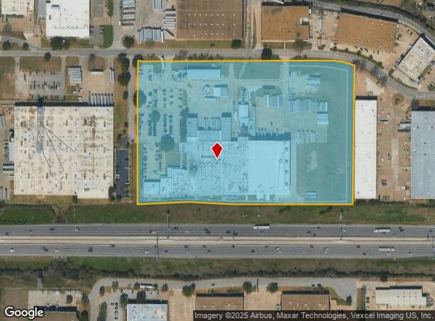 1000 113Th St, Arlington, TX Parcel Map