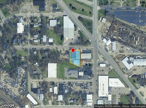  1016 E Walnut St, Kalamazoo, MI Parcel Map