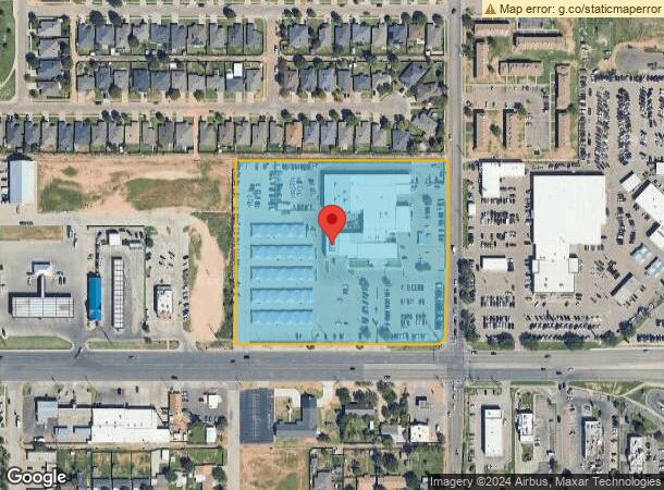  6102 19Th St, Lubbock, TX Parcel Map