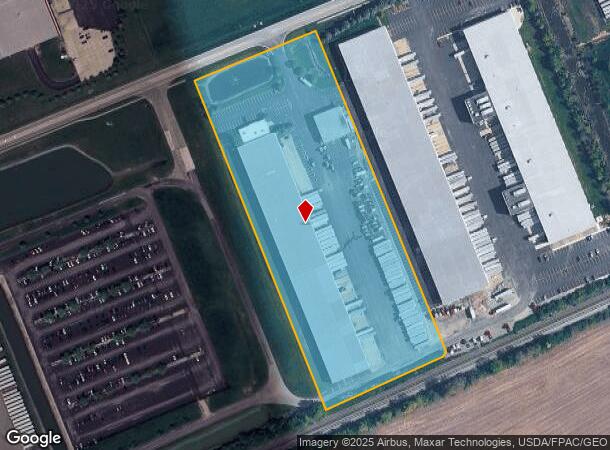  460 E High St, London, OH Parcel Map