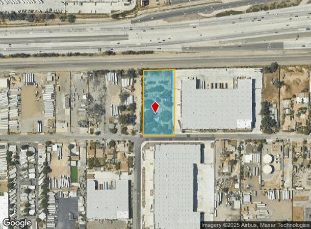  15920 Boyle Ave, Fontana, CA Parcel Map