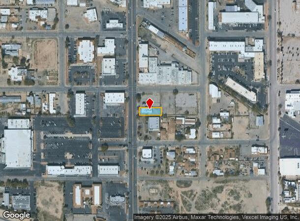 2813 S 6Th Ave, Tucson, AZ Parcel Map