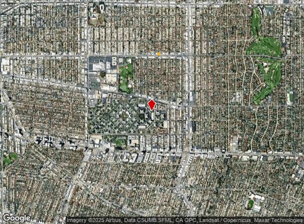  7317 Beverly Blvd, Los Angeles, CA Parcel Map