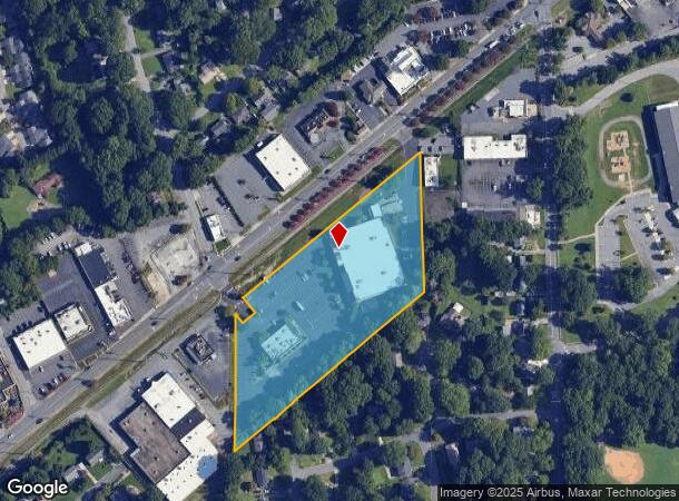  551 S Stratford Rd, Winston Salem, NC Parcel Map