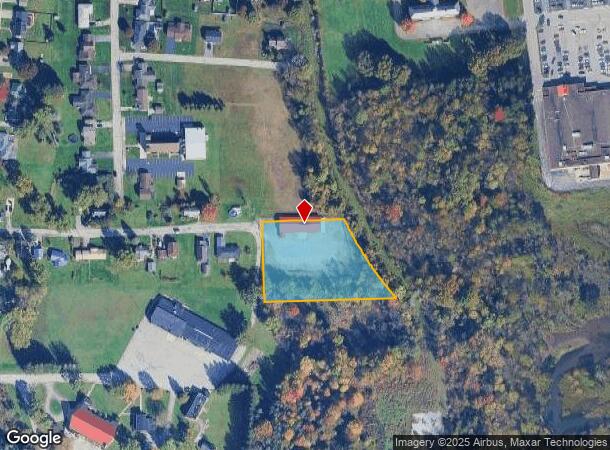  1244 Melrose Ave, New Castle, PA Parcel Map