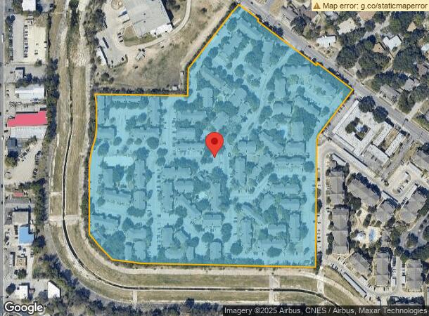  1700 Jackson Keller Rd, San Antonio, TX Parcel Map