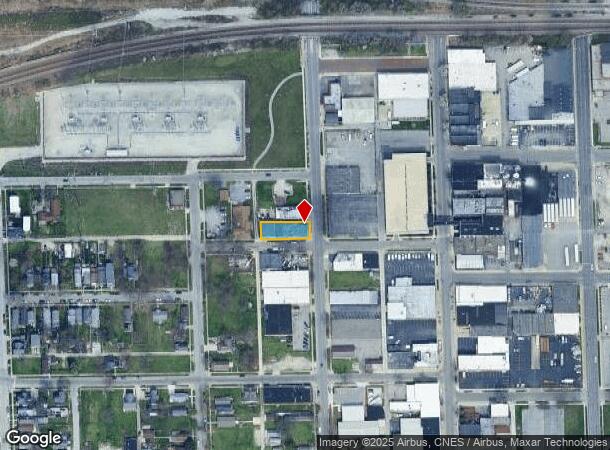  1720 S Harrison St, Fort Wayne, IN Parcel Map