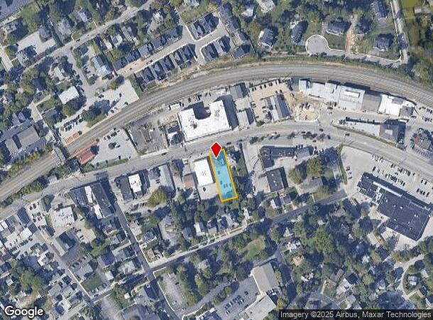  612 Lancaster Ave, Berwyn, PA Parcel Map