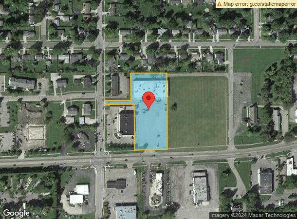  1335 W Main St, Lowell, MI Parcel Map