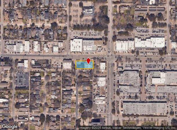  5200 W Lovers Ln, Dallas, TX Parcel Map