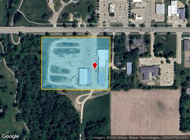  1801 11Th St, De Witt, IA Parcel Map