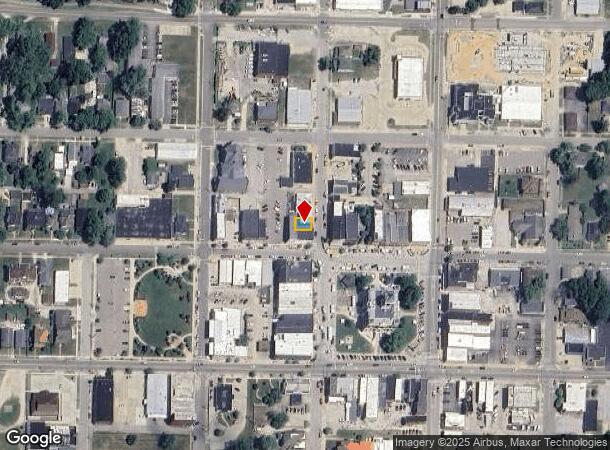  213 N Hart St, Princeton, IN Parcel Map