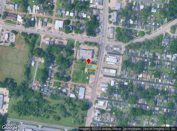 1307 Moss St, Lafayette, LA Parcel Map