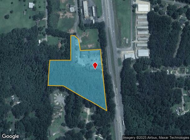  1200 Spring Cir, Barnesville, GA Parcel Map