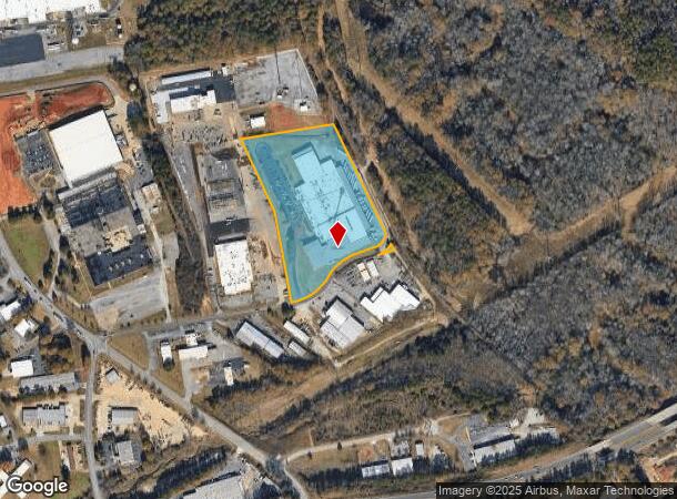 600 Dairy Pak Rd, Athens, GA Parcel Map