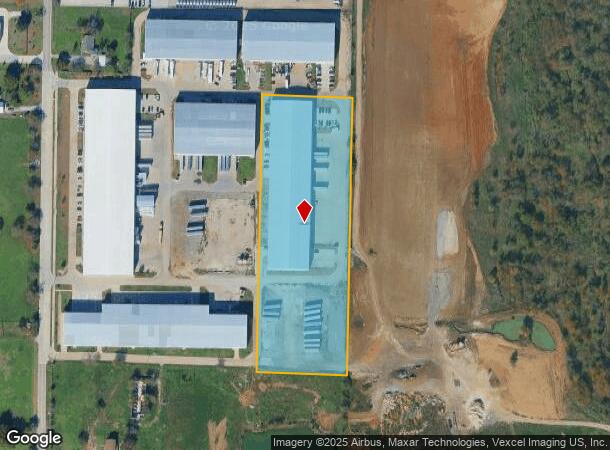 970 N Masch Branch Rd, Denton, TX Parcel Map