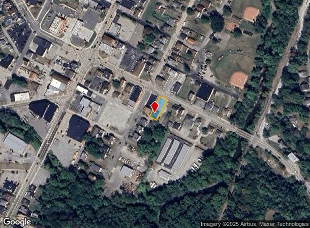  108 S Main St, Houston, PA Parcel Map