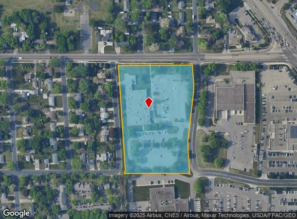 6845 Lee Ave N, Minneapolis, MN Parcel Map