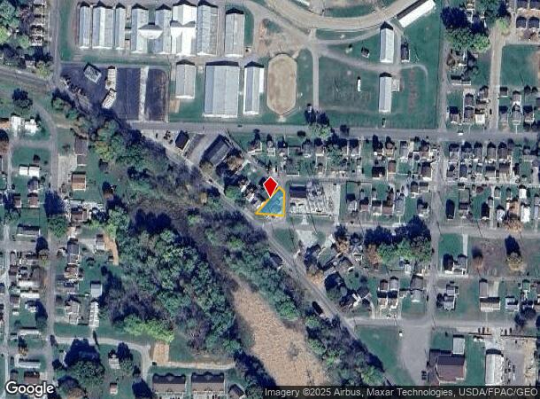 732 Otsego Ave, Coshocton, OH Parcel Map