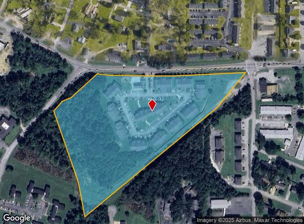  1252 Cloud Springs Ln, Fort Oglethorpe, GA Parcel Map