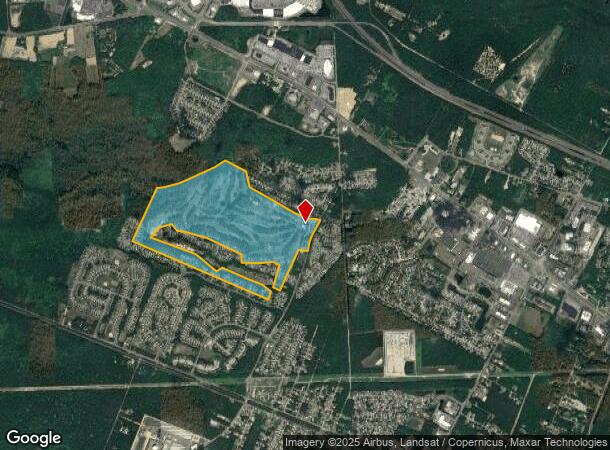  1855 Cates Rd, Mays Landing, NJ Parcel Map