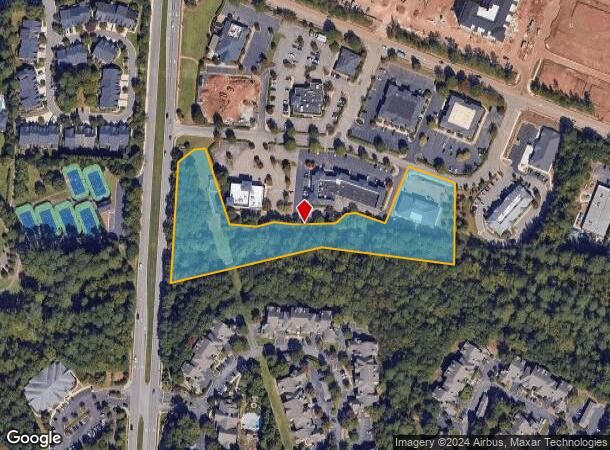  1041 Darrington Dr, Cary, NC Parcel Map