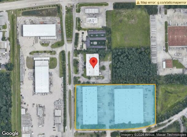  14440 John F Kennedy Blvd, Houston, TX Parcel Map