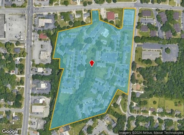  301 W Vandalia Rd, Greensboro, NC Parcel Map