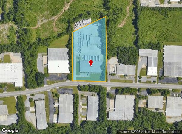  517 Townsend Ave, High Point, NC Parcel Map