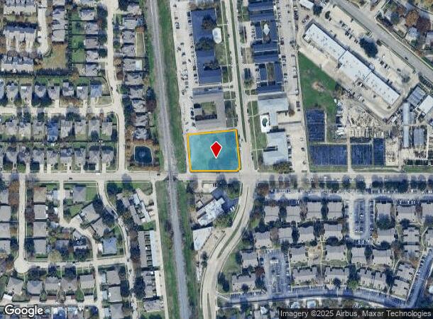 116 S Bowser Rd, Richardson, TX Parcel Map