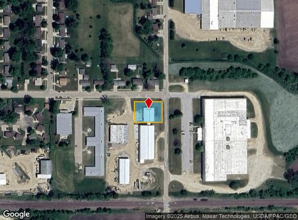 221 E 2Nd St, De Witt, IA Parcel Map