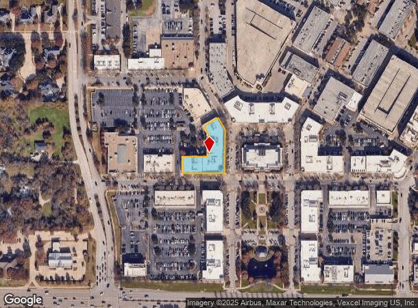 1256 Main St, Southlake, TX Parcel Map