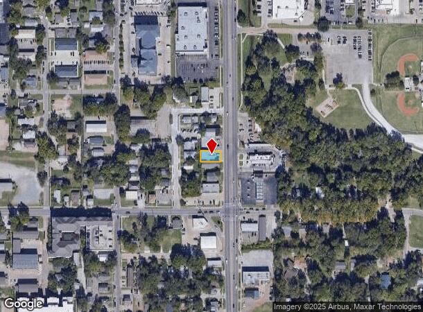  218 N Main St, Stillwater, OK Parcel Map