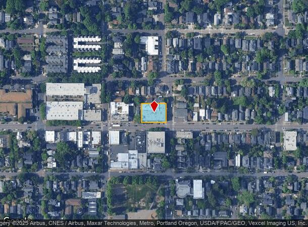 3433 Se Belmont St, Portland, OR Parcel Map