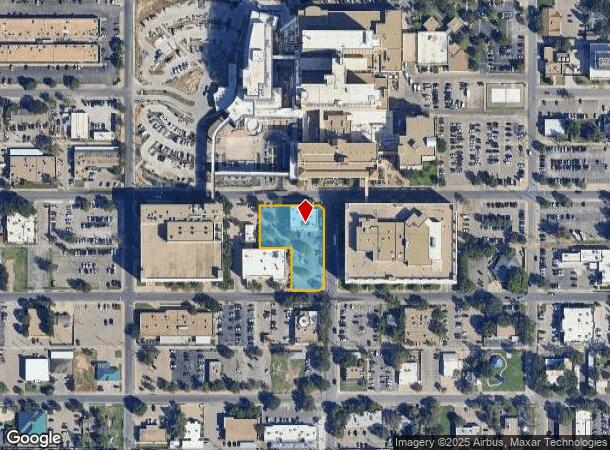  3601 21St St, Lubbock, TX Parcel Map