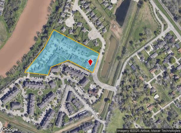 201 Verde Dr, Clute, TX Parcel Map