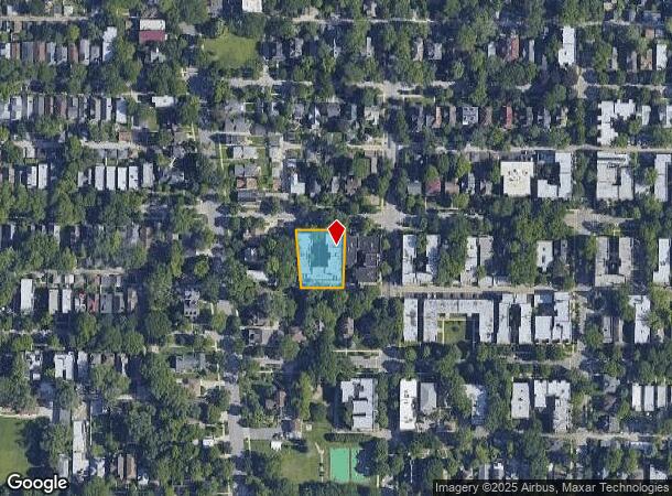 908 Reba Pl, Evanston, IL Parcel Map