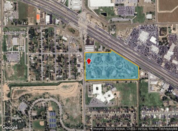 600 N Airport Dr, Weslaco, TX Parcel Map