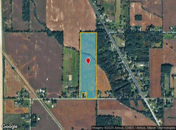  4000 Willard Rd, Birch Run, MI Parcel Map