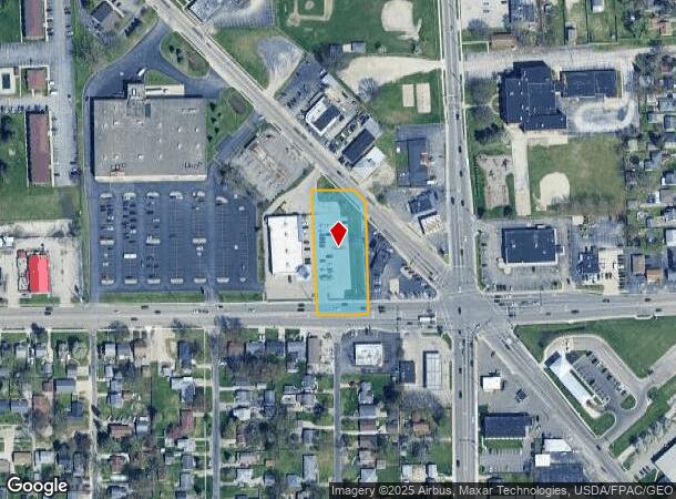 2532 W Laskey Rd, Toledo, OH Parcel Map