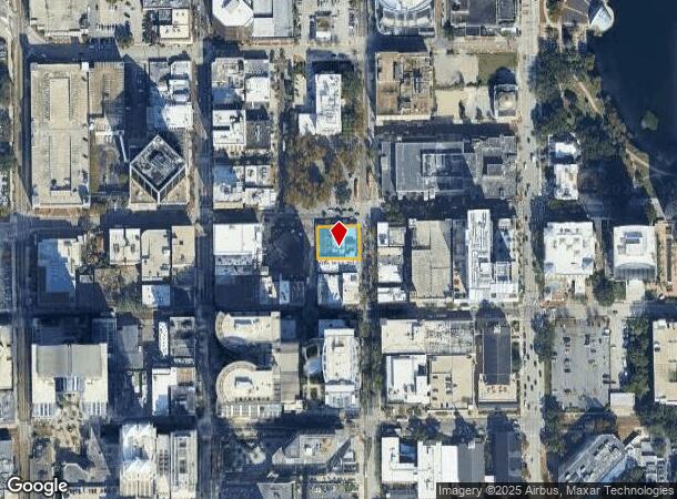  50 E Central Blvd, Orlando, FL Parcel Map