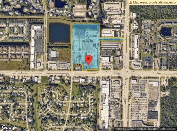  1557 Palm Bay Rd, Palm Bay, FL Parcel Map