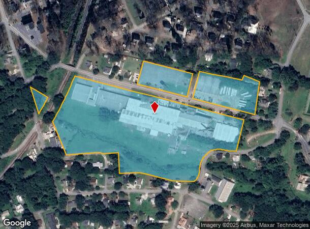  15 Broad St, Williamston, SC Parcel Map