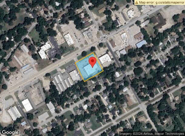  2521 W 7Th Ave, Corsicana, TX Parcel Map