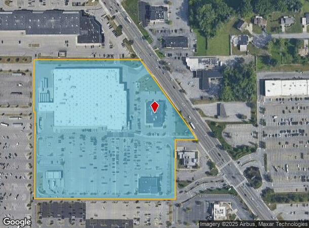  1580 Military Rd, Niagara Falls, NY Parcel Map