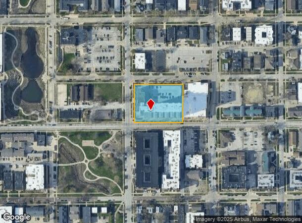 302 E Springfield Ave, Champaign, IL Parcel Map