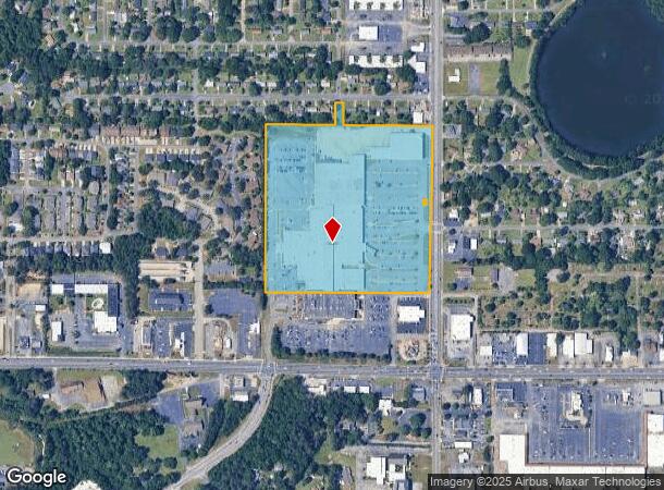  233 N Houston Rd, Warner Robins, GA Parcel Map
